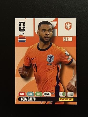 gitara barter: Cody Gakpo 🇳🇱 Panini Adrenalyn XL FIFA World Cup 2026 kolleksiya kart — 1
