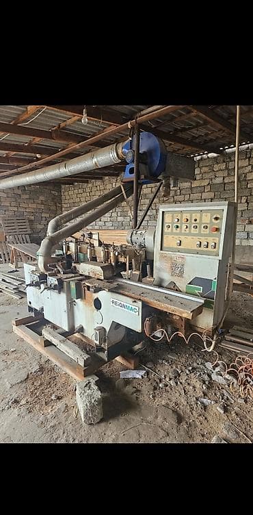 taxta kesen mişar: Taxta istehsali avadanliglari 1 eded (MJ B350) üfüqi lentli mişar ve 1 — 8