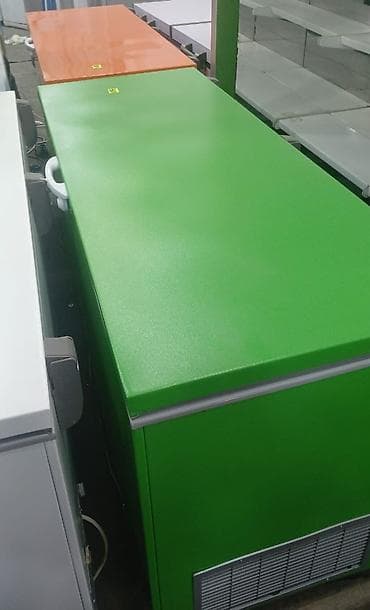 Ticarət tipi dondurucu-sandrof vitrin (üstdən açılan) - Rəng: yaşıl