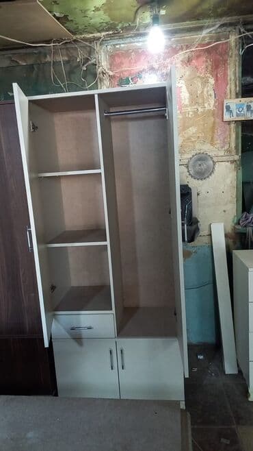 dsp laminat: Yeni, Açılan, 2 qapılı Düz dolab, Dolab-asılqan, Azərbaycan — 2