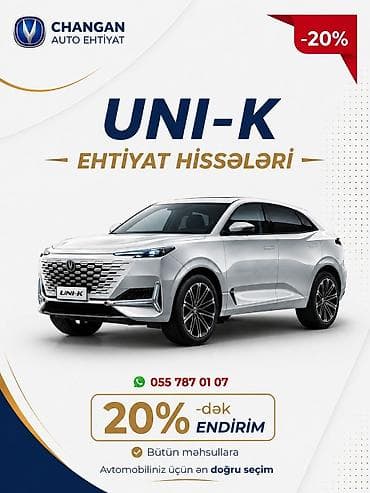 CHANGAN UNI-K ehtiyat hissələri - Modelə tam uyğun orijinal hissələr — 1