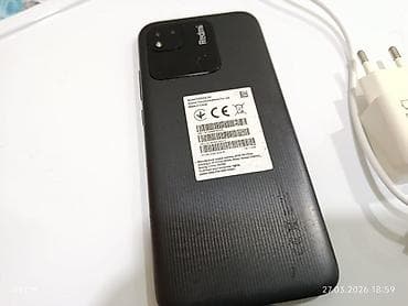 irşad electronics soyuducu: Redmi 10A, 128 GB, rəng - Qara, Barmaq izi — 9