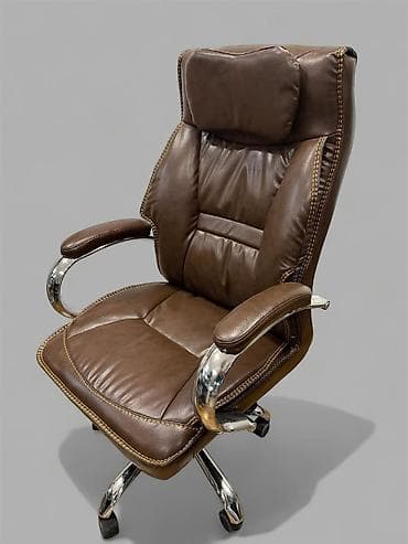 komputer stolu satilir: Новый, С колесиками, Рукояти регулируются, Кожа — 10