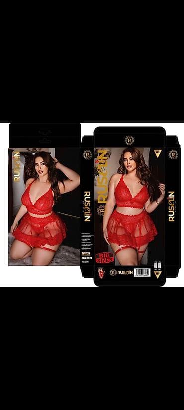 Şəxsi əşyalar: Kod:E.v-156492 RuselİN Nightwear – böyük ölçülər üçün zərif alt paltar — 7