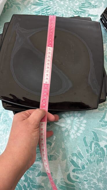 sushi: Nahar dəsti, rəng - Qara, Şüşə, 6 nəfərlik — 2