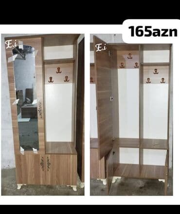 ışkaf: Yeni, 2 qapılı Düz dolab, Dəhliz dolabı — 15