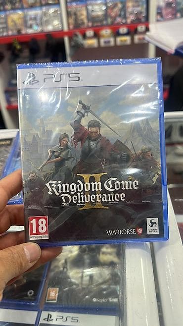 ipone 11 pro: PS5 oyun diski: Kingdom Come: Deliverance II - Platforma: PlayStation — 1