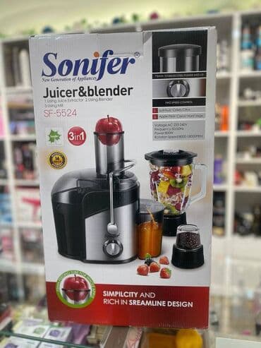 sonifer: Sonifer sokceken ve kokteyn aparati. 6 ay 40 azn ilkin ödənişsizdir — 1