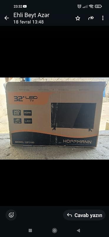 televizor iwlenmiw: Əla vəziyyətdədir heç bir problemi yoxdur — 2