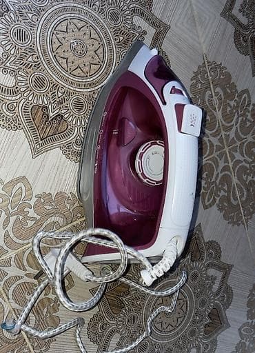 Elektrikli qızdırıcılar və radiatorlar: Buxarlı ütü – keramik altlıq Bir problemi var ki,su fisqirdan yeri — 1