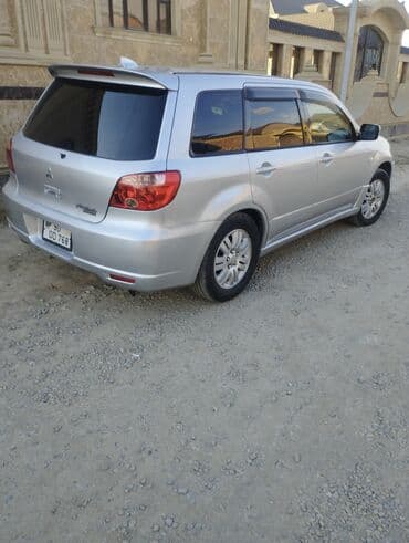 ниссан тиида запчасти: Mitsubishi Airtrek, 2002 - Kuzov: gümüşü rəng, universał (wagon) — 4