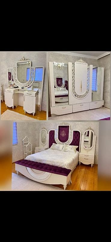 Двуспальная кровать, Б/у — 1