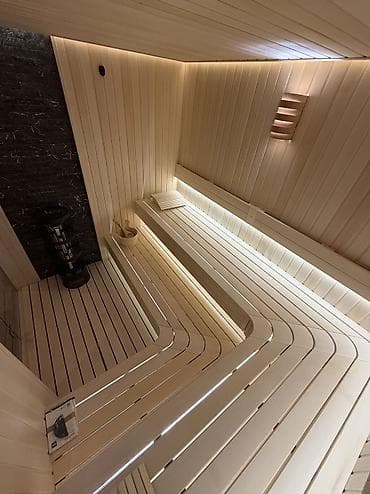 qar qizi: Sauna tikintisi və təmiri RVR Sauna MMC olaraq Sauna, Türk hamamı — 1