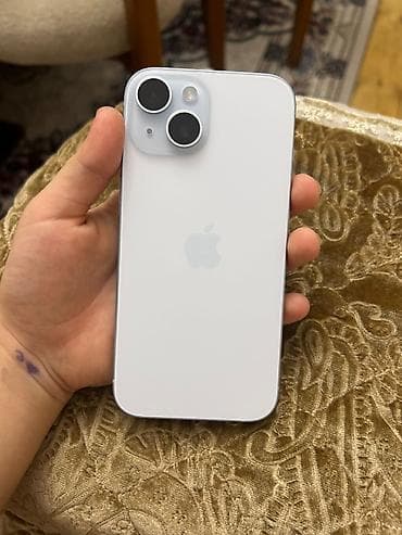 iphone s6: IPhone 15, 128 GB, Ağ, Zəmanət — 1