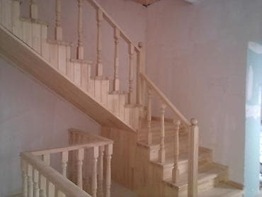 taxt örtüyü: Taxta pilləkənlərin hazırlanması və quraşdırılması xidməti - — 8