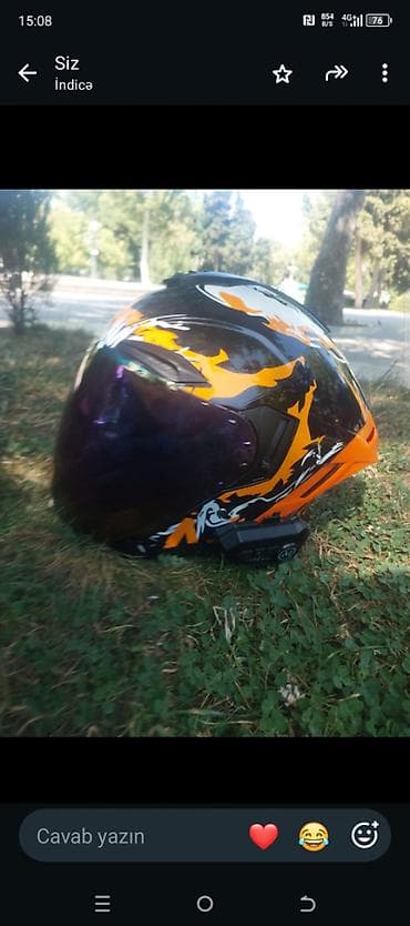 Другое: Kask ideal vezyetdedir ustunde elave 2 vizör verilir birde interkom — 3