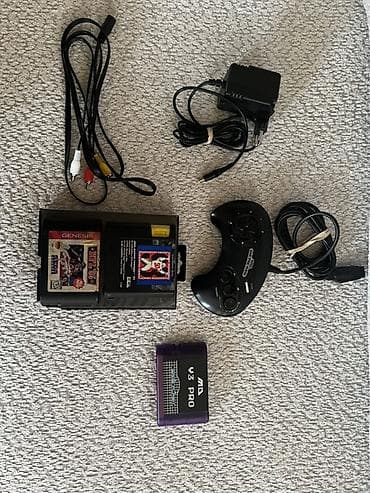 kontakt home ps5 pro: SEGA Genesis model 2 VA3 orginal. Ustunde orginal pult,adapter,av — 3