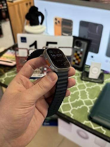 Smart qolbaqlar: Smart saat, Apple, Suya davamlı, rəng - Qara — 4