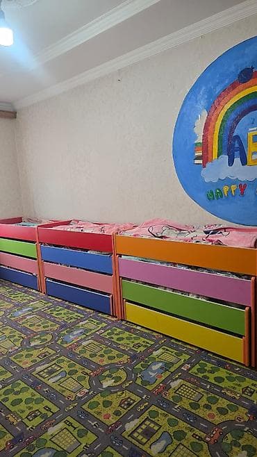 usag kravati: Məhsul: Baxça çarpayıları Təsvir: - Uşaq bağçası üçün çoxrəngli — 1