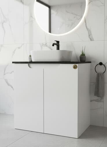 Hamam üçün lavabo dolabı və üst lavabo - hec bir problemi yoxdur