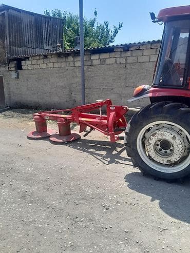 sinler ve diskler type 1: Traktor üçün iki barabanlı otbiçən aparat - Tip: Asma, PTO ilə — 1