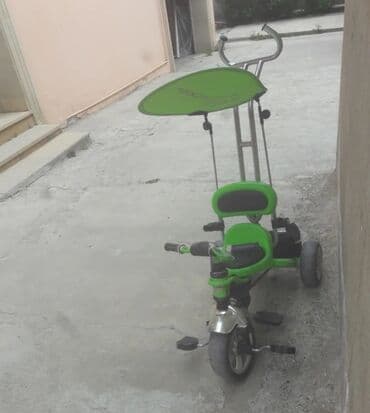 uşaq inkişafı metodikası: İşlənmiş Üç təkərli Uşaq velosipedi 12", sürətlərin sayı: 1, Ünvandan götürmə — 2