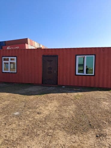 hazır evler konteyner: 🏠 12×2.5 m Yeni Konteyner Ev – 1 Salon + 1 Otaq, Hamam/Tualet 🚿 — 1