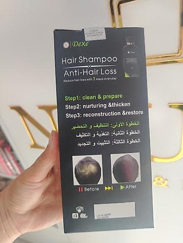 Dexe Hair Shampoo Anti-Hair Loss – saç tökülməsinə qarşı şampun -
