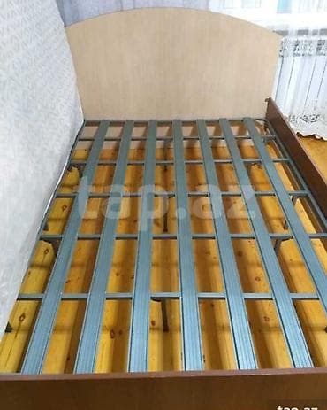 İşlənmiş, İkinəfərlik çarpayı, Bazasız, Matras ilə, Siyirməsiz