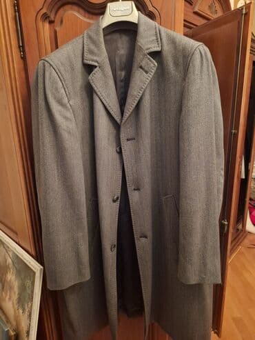 dublyonka dublonka дублёнка: Palto, 2XL, rəng - Boz — 1