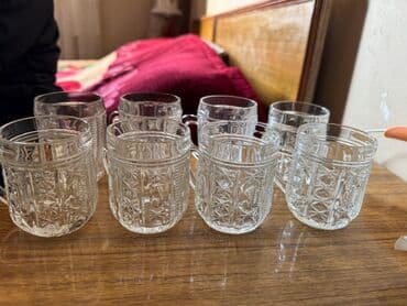 кофейный сервиз мадонна: Кружки, Стекло, Набор из 8 шт. — 2