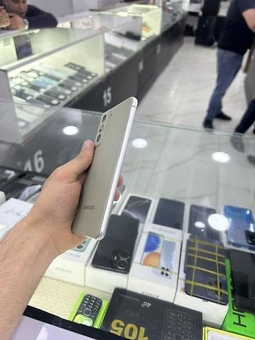 samsung watch: Samsung Galaxy S21 FE, rəng - Yaşıl, Simsiz şarj — 3