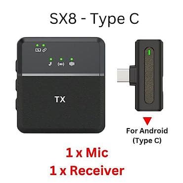 Kateqoriya: Mikrofonlar Brend: No Brand Ad: Sx8 Microphone Qiymət: 43