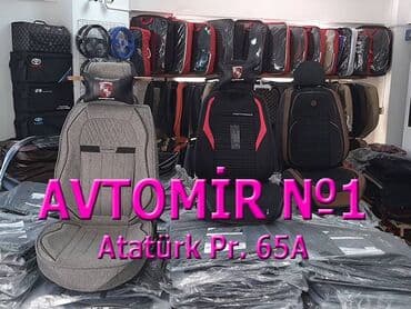 avtomobil oturacaqlarinin temiri: Oturacaq uzlukleri bundan başqa hər növ avtomobi̇l aksessuarlarinin — 1