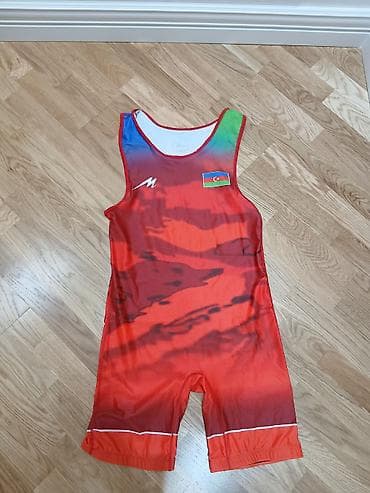 idman maykası: Məhsul: Azərbaycan yunan‑Roma/sərbəst güləş maykası (singlet) — 1
