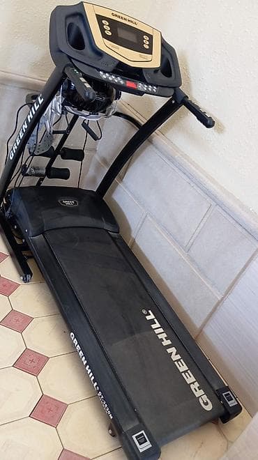 velosiped 3 teker: GREEN HILL qaçış trenajoru – çoxfunksiyalı ev fitnes kompleksi — 1