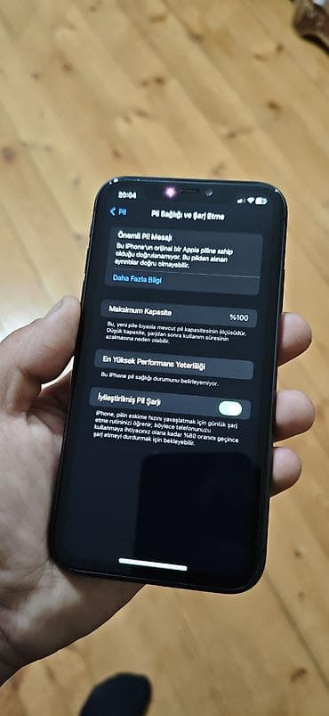 iphone 16 pro max dubai: IPhone 11, 128 GB, Black Titanium, Simsiz şarj, Face ID — 5