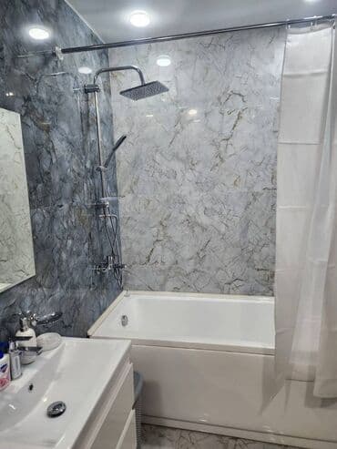 kirayə ev ayliq: Yasamalda Grand həyətdə 27 mertebeli binanın 18-ci mərtəbəsində — 8