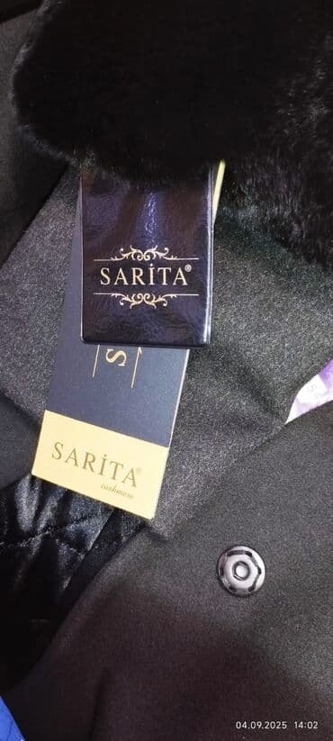 Palto, S, rəng - Qara