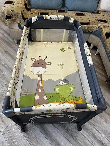 uşaq manejləri: VAVA uşaq beşik–maney (portativ playpen) - Ölçü: təxmini 100×60 sm — 7