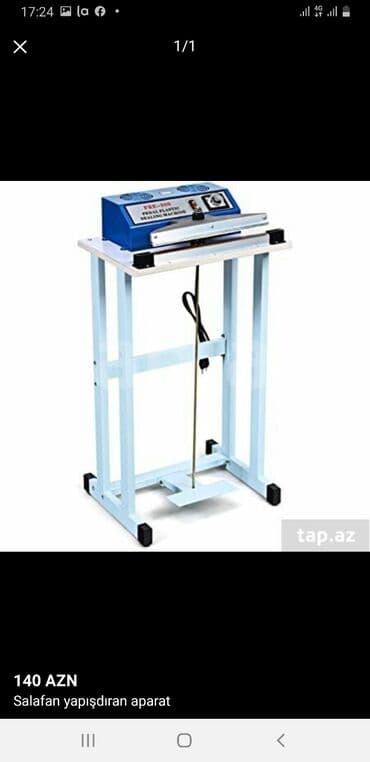 vakum aparati: Salafan yapişdiran 400mm Paketleme aparati Salafan yapisdiran — 3