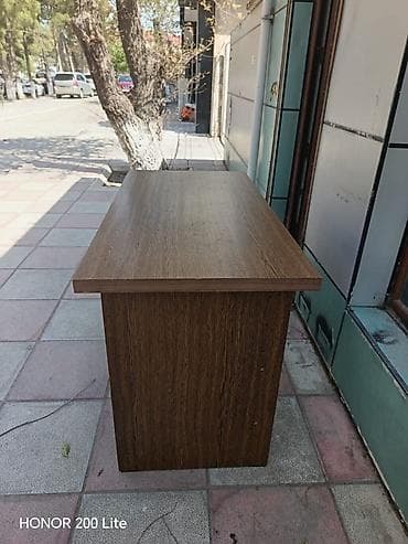 manikür masaları: Ofis/iş masası – kompakt və funksional - Material: laminat/LDSP taxta — 3