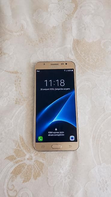 Samsung Galaxy J5, 16 GB, rəng - Qızılı, Sensor, İki sim kartlı