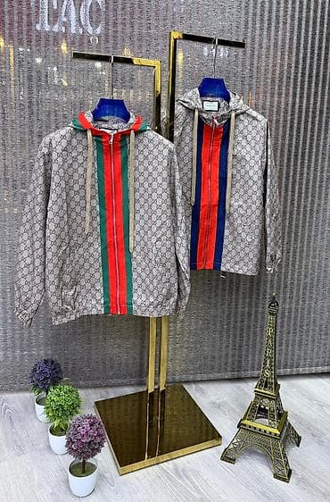 Şəxsi əşyalar: Gucci üslubunda yüngül küləkkeçirməz üst geyimlər - Model: tam — 5