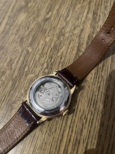 original saat: İşlənmiş, Qol saatı, Orient, rəng - Qızılı — 3