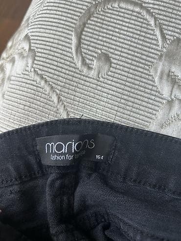 trapez şalvar: Marions Jeans – qara rəngdə gənclər üçün şalvar - Brend: Marions — 3