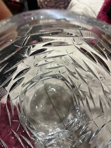 gül dekoru: Bir vaza, Xrustal — 3