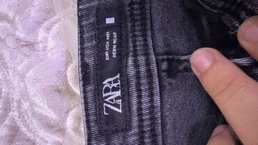 серые мужские ботинки: Мужские джинсы, Zara — 3