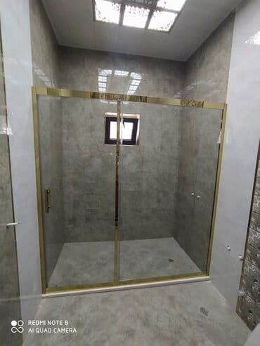 Duş başlıqları: Dus kabinalar 6mm8mm10mm tenperli suselerden dus kabina ve ara kesme — 25