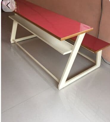 стол для ученика: Qonaq masası, Yeni, Açılmayan, Laminat, Dördbucaq masa — 7